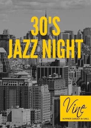 30's Jazz Night