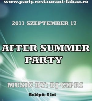 After summer party