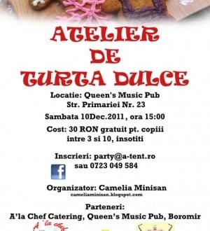 Atelier de turtă dulce în Queen's