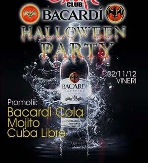 Bacardi Halloween Party în Club Escape