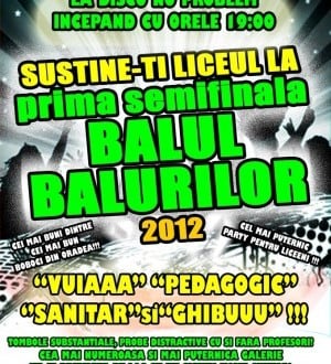 Balul Balurilor - prima semifinală