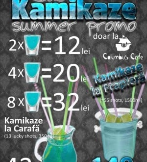 Blue Kamikaze Summer Promo