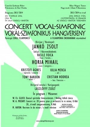 Concert Vocal-Simfonic