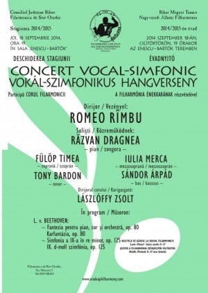 Concert Vocal-Simfonic