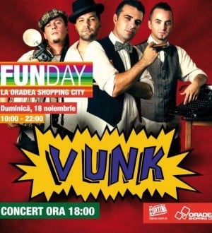 Concert Vunk în Oradea Shopping City