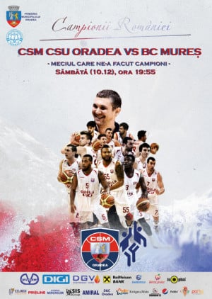 CSM CSU Oradea vs. BC Mureş