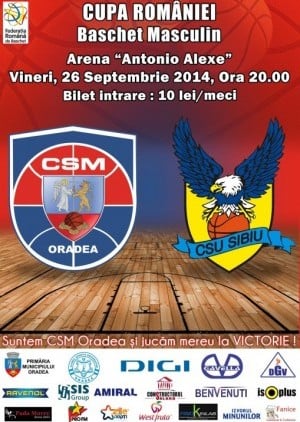 CSM Oradea vs CSU Sibiu