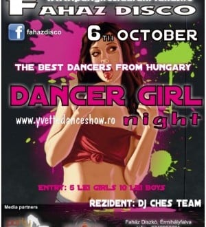 Dancer Girl Night în Disco Faház