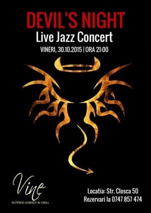 Devil's Night - Live Jazz Concert