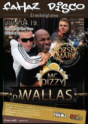 Dj Wallas, Mc Dizzy & Bozsek Mark