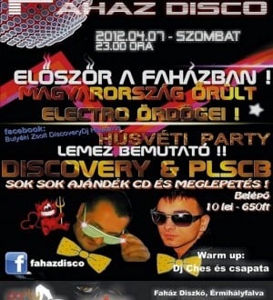 Discovery DJ şi PLSCB în Disco Faház