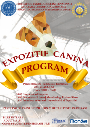 Expoziţie canină