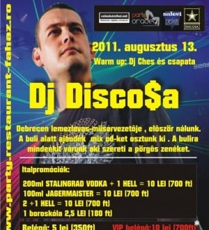 Faház Party cu DJ Disco$sa