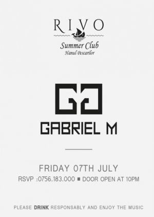 Gabriel M @ Rivo Summer Club