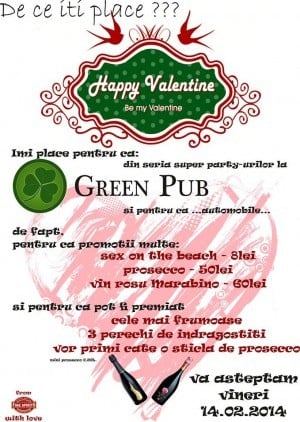 Green Pub - Happy Valentine
