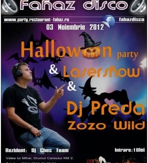 Halloween Party & Laser Show în Faház