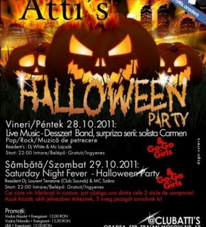 Halloween Party în Club Atti's