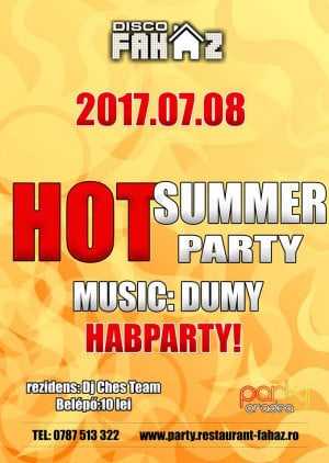 Hot Summer Party @ Diszco Faház