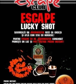 Jägermeister Lucky Shot Friday în Escape