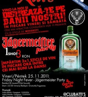 Jagermeister Party în Club Atti's