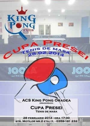 King Pong - Cupa Presei
