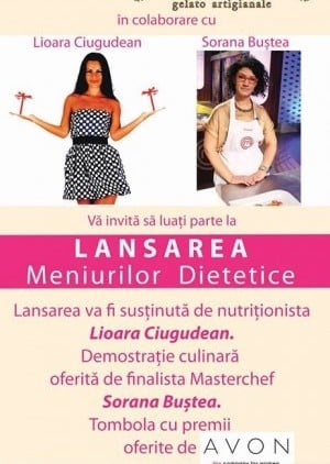 Lansarea meniurilor dietetice