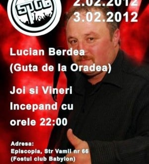 Lucian Berdea în clubul The Spot!