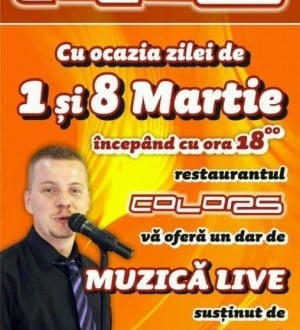 Muzică LIVE cu Boros Mihai în Colors