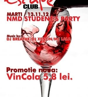 NMD Student's Party în Club Escape