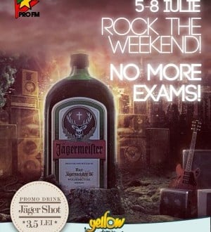 "No more exams" party în Yellow Submarine