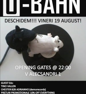 Petrecere de deschidere la U-Bahn Café!