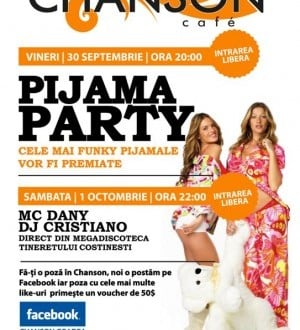 Pijama Party în Chanson