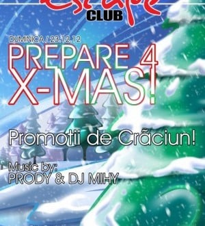 Prepare for Christmas Party în Club Escape