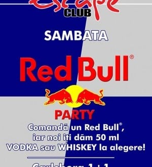 RedBull Party în Club Escape