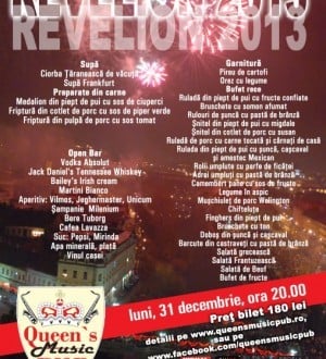 Revelion 2013 în Queen's Music Pub