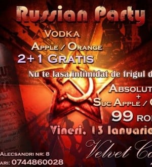 Russian Party în Velvet Cafe