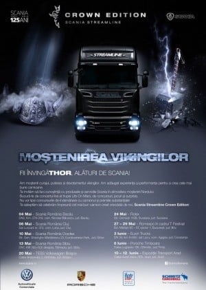 Scania Crown Edition - Moştenirea Vikingilor