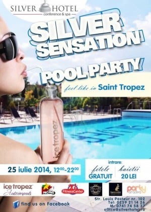Silver Sensation Pool Party