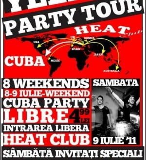 Sllash & Doppe în Heat - Yellow Party Tour