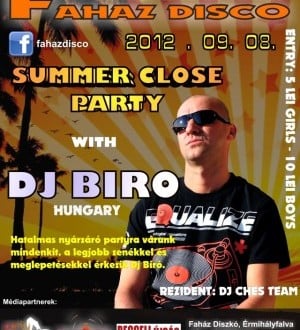 Summer Close Party în Disco Faház