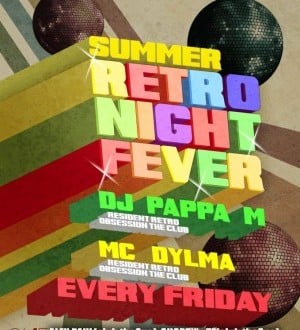 Summer Retro Night Fever Party