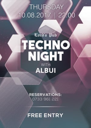 Techno Night with Albui