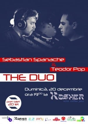 The duo - Sebastian Spanache & Teodor Pop