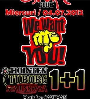 "We Want You" Party în Escape