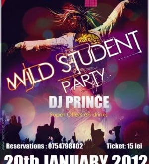 Wild Student Party în Heat Club