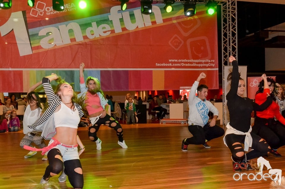 1 an de fun - Oradea Shopping City,