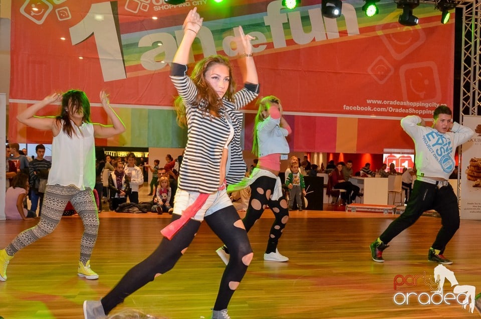 1 an de fun - Oradea Shopping City,