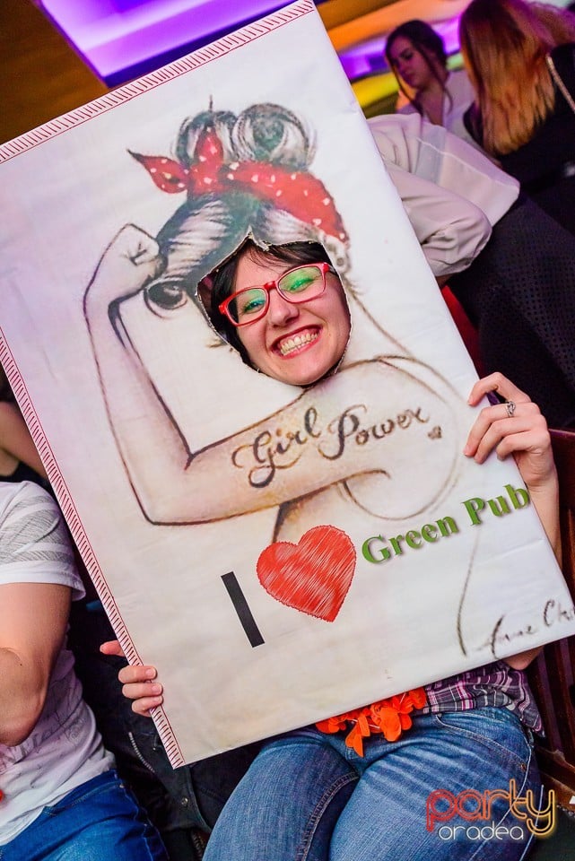 8 March Pin-up Party, Green Pub