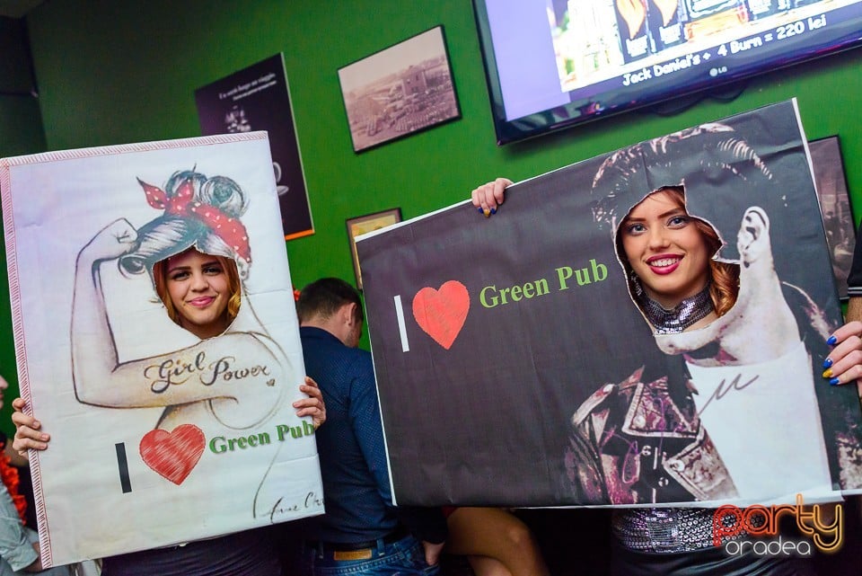 8 March Pin-up Party, Green Pub