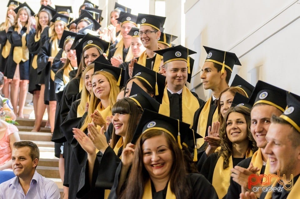 Absolvirea studenţilor de la Economia turismului, Universitatea din Oradea